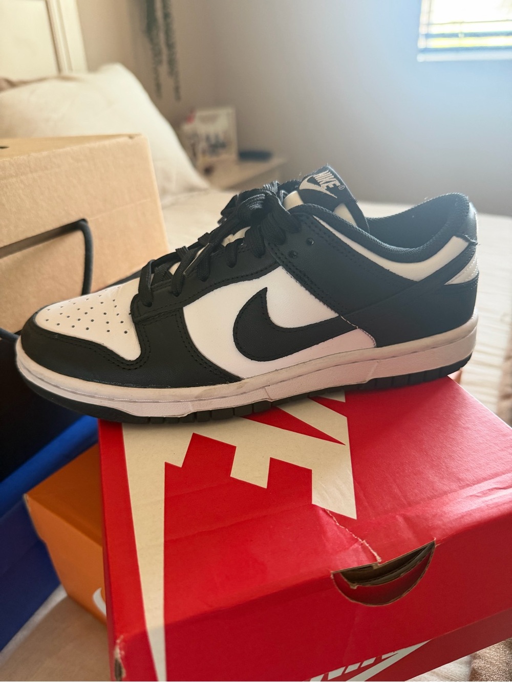Nike Panda Dunks Black/White Low-Top Sneakers